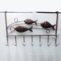 Metal Fish Door Hanger For Home Decoration